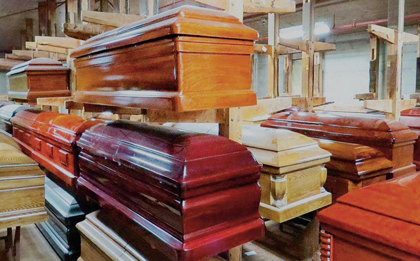 Coffins And <br> Caskets 